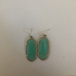 Sea Foam Green Kendra Elle Drop Earrings!